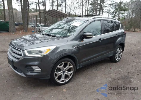 2017 Ford Escape Titanium from USA, damaged, VIN 1FMCU0J98HUA28143